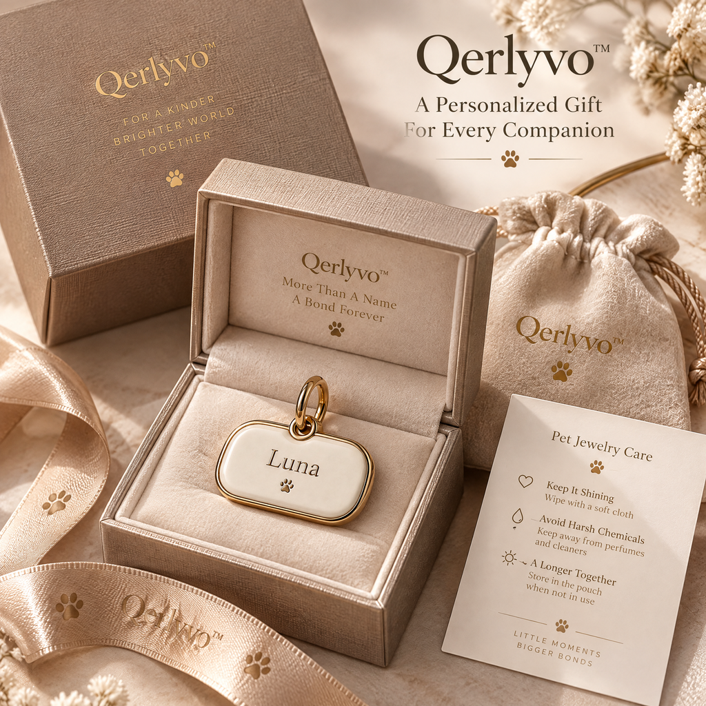 Qerlyvo™ Atelier Name Tag Pendant
