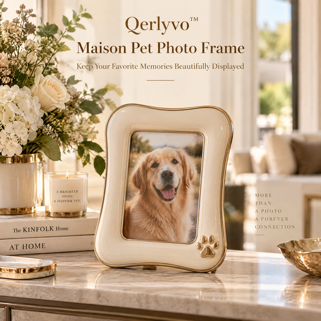 Qerlyvo™ Maison Pet Photo Frame