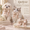 Qerlyvo™ Silk Ribbon Grooming Bow