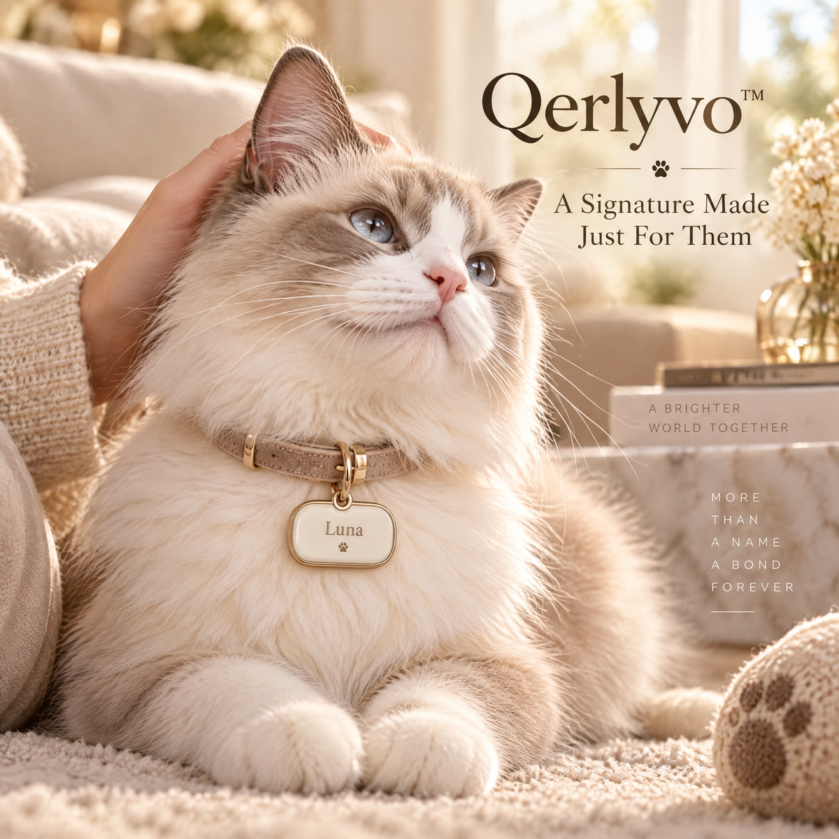 Qerlyvo™ Atelier Name Tag Pendant