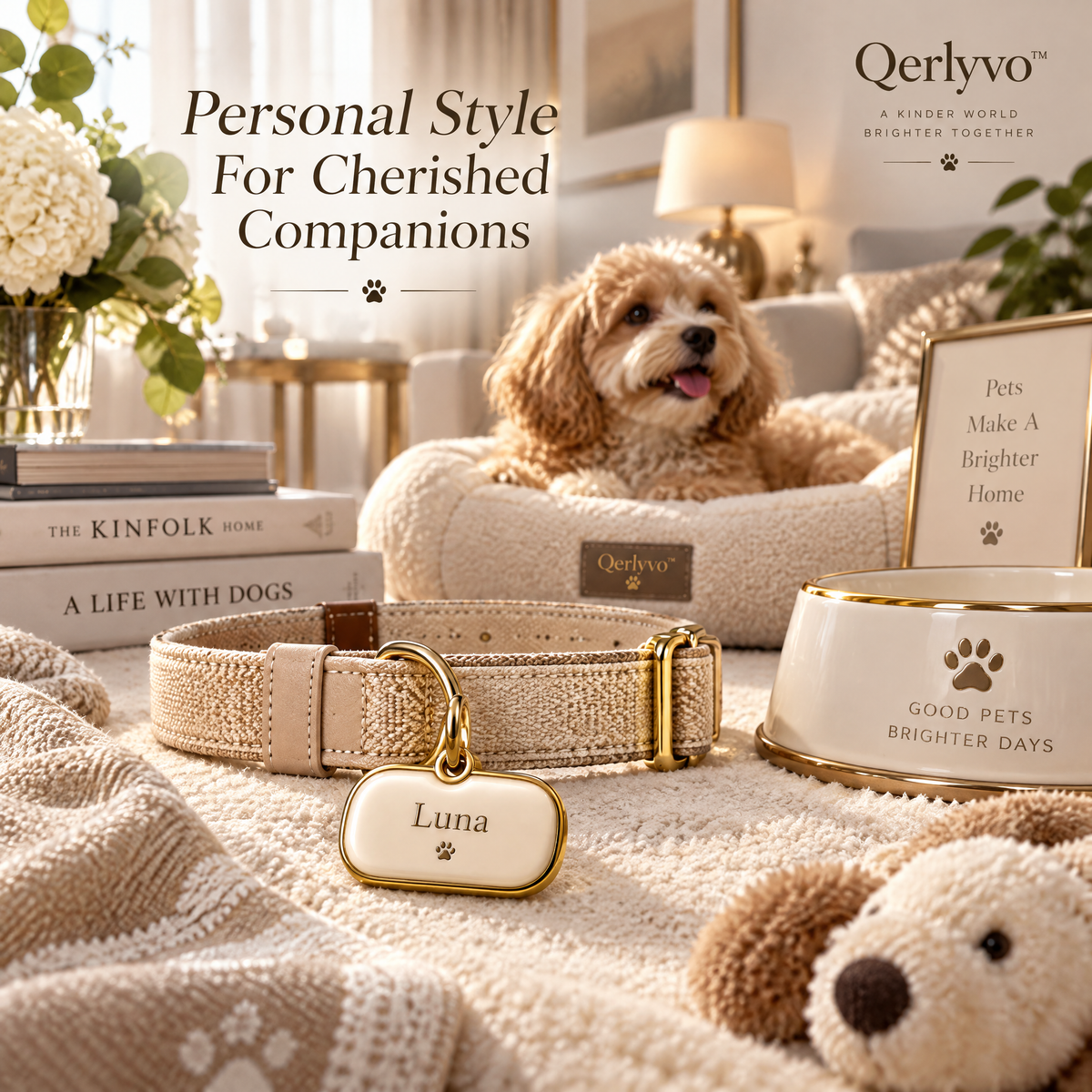 Qerlyvo™ Atelier Name Tag Pendant