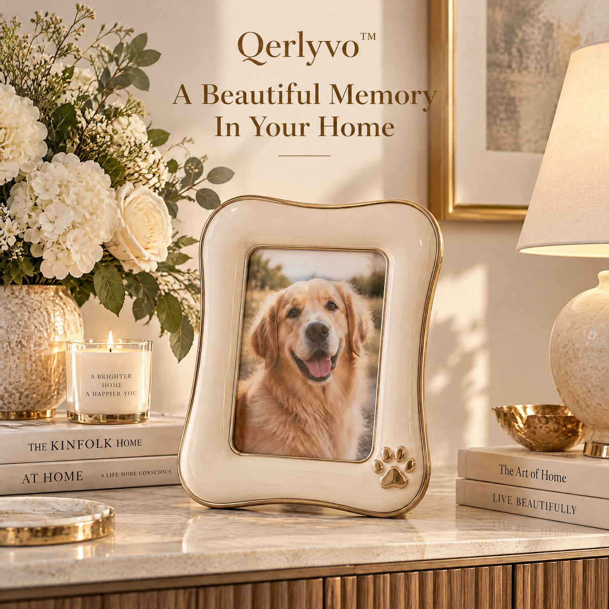 Qerlyvo™ Maison Pet Photo Frame