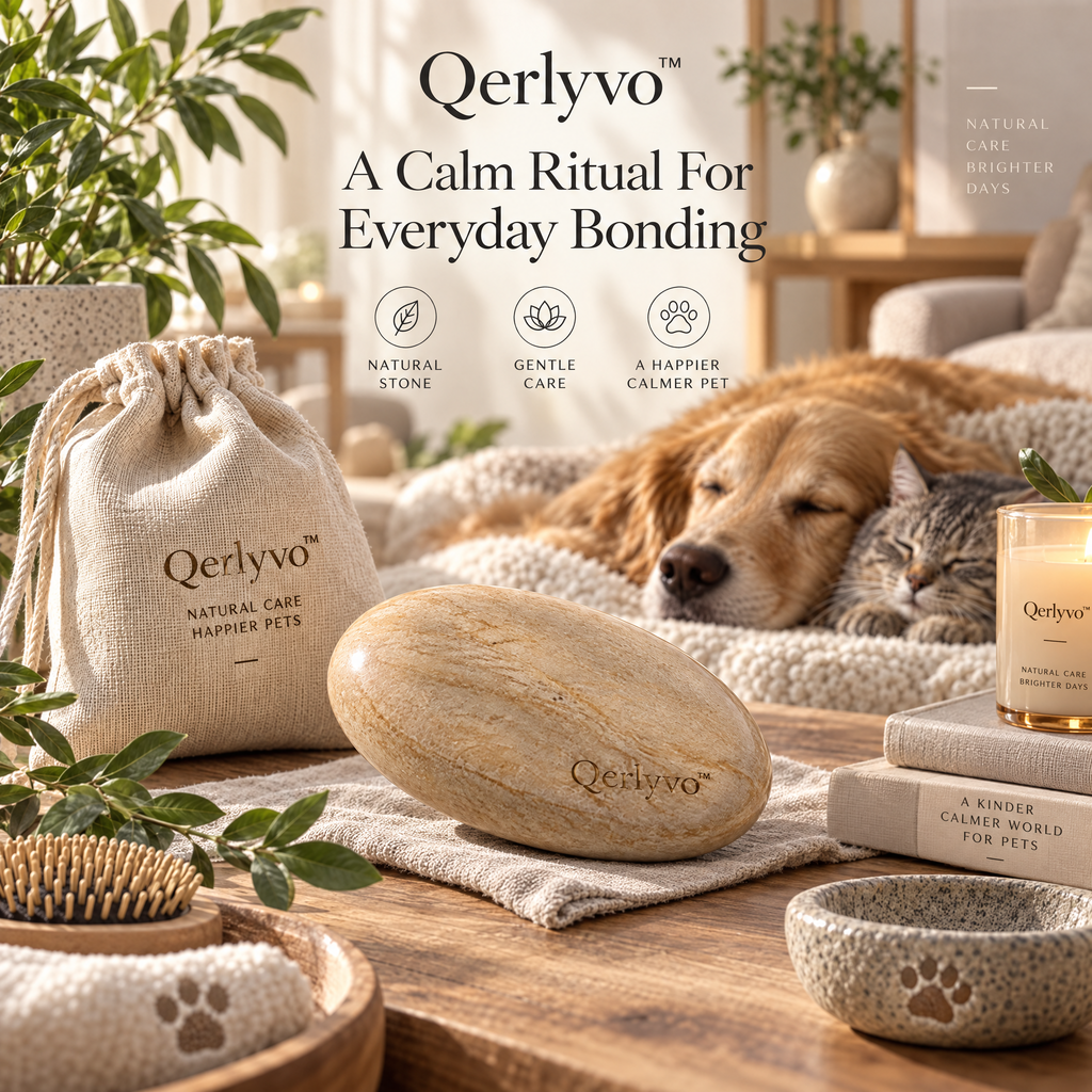 Qerlyvo™ Zen Stone Pet Massage Tool